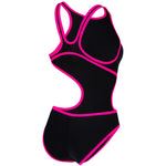 black/fluo pink