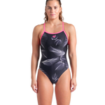 black multi-shocking pink