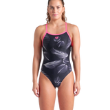 black multi-shocking pink