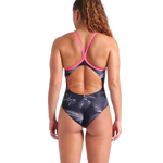 black multi-shocking pink