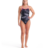 black multi-shocking pink