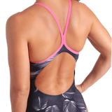 black multi-shocking pink