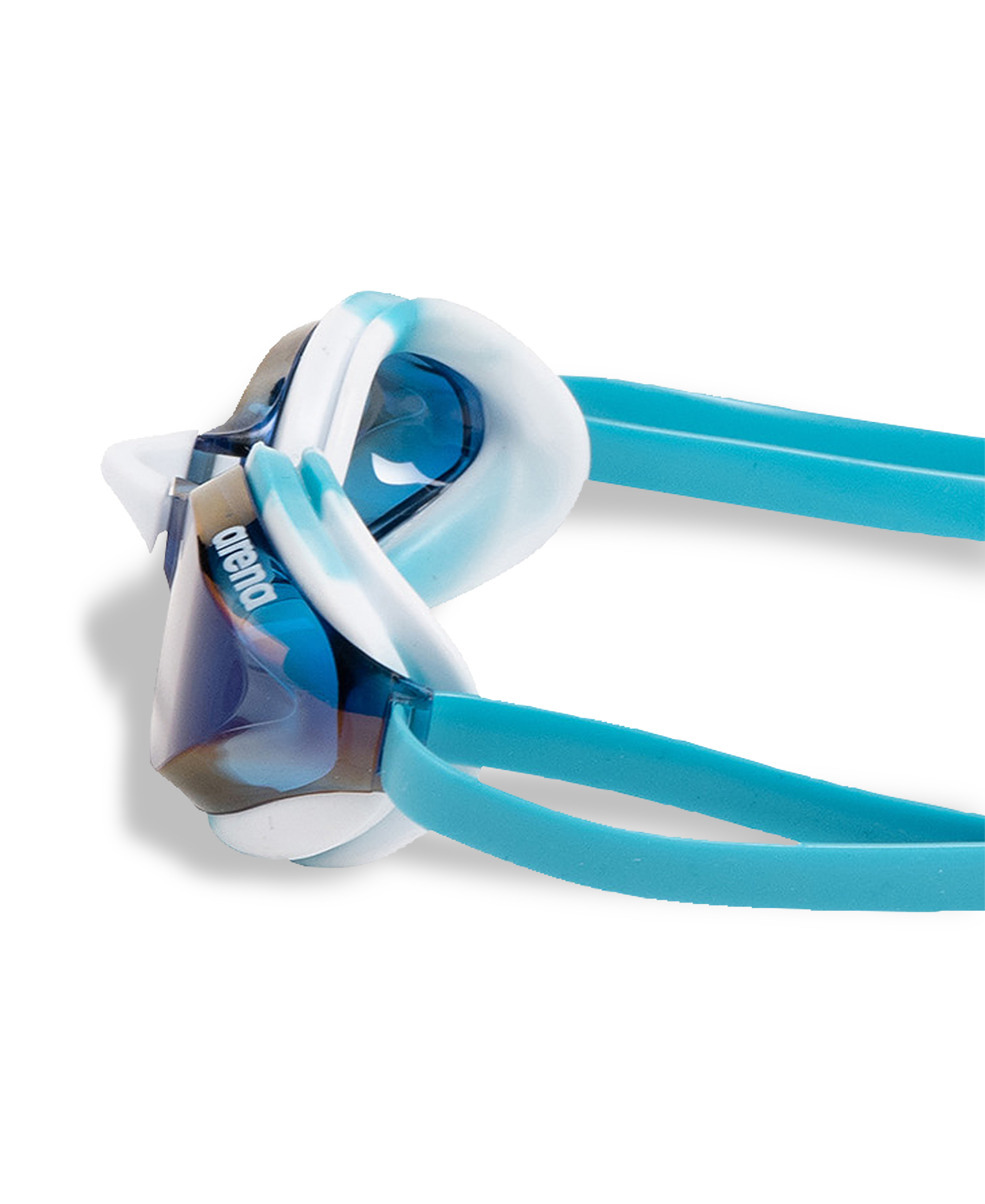 blue mirror/white/sky