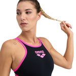 black/fluo pink