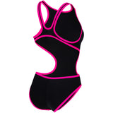 black/fluo pink