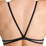 w painterly lace back one piece