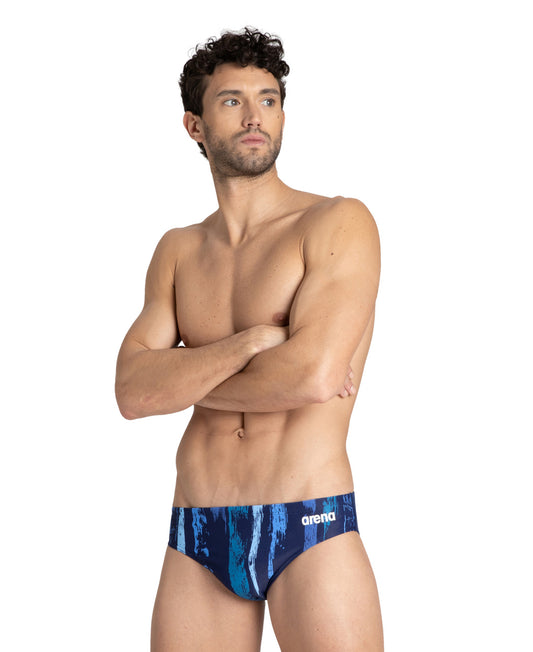 m team painted stripes brief