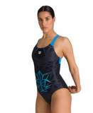 black/turquoise