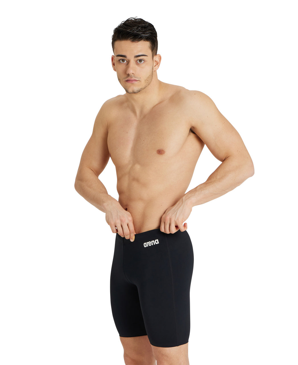 men's team swim jammer solid