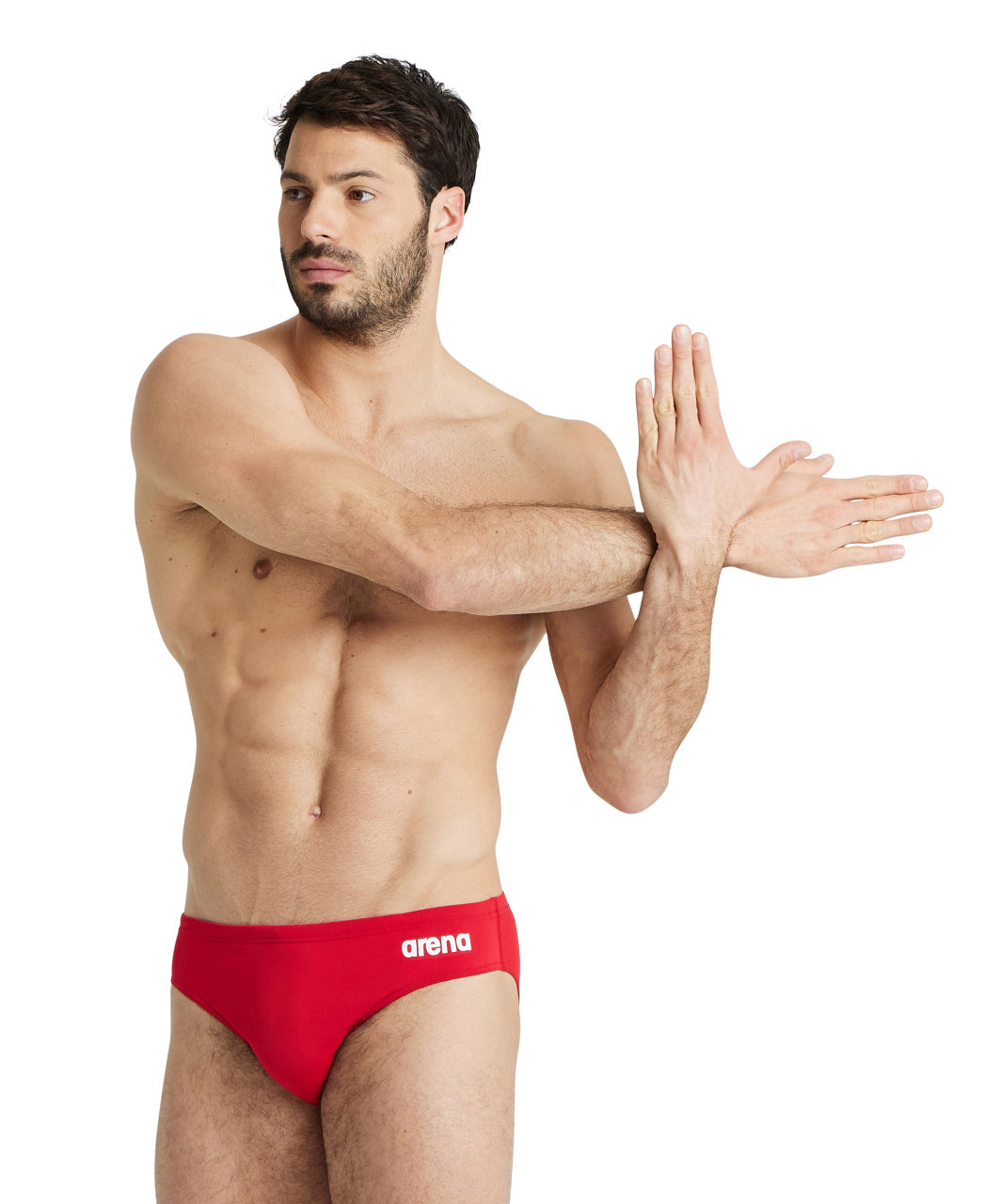 men's team swim briefs solid