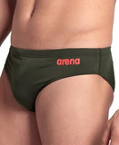 men's team swim briefs solid