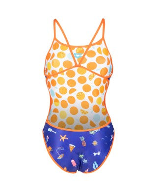 women's swimsuit challenge back reversible