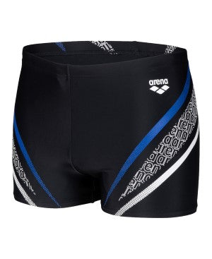 men's swim short graphic