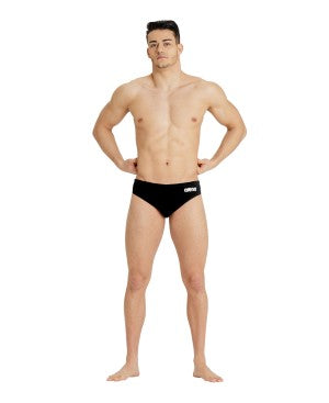 men's team swim briefs waterpolo solid