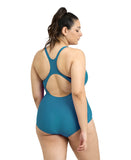 women's arena solid swimsuit control pro back plus