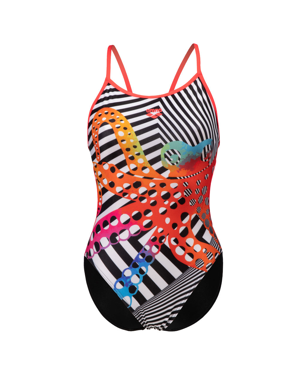 women's arena crazy octopus swimsuit lace back