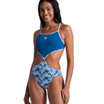 white multi/blue cosmo