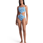 white multi/blue cosmo