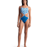 white multi/blue cosmo