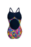 women's arena rose parade swimsuit light drop back