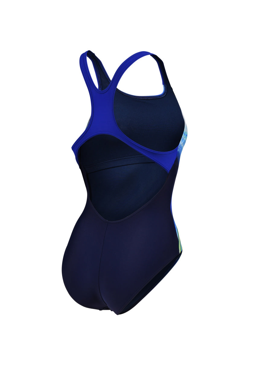 women's arena visual waves swim pro back lb