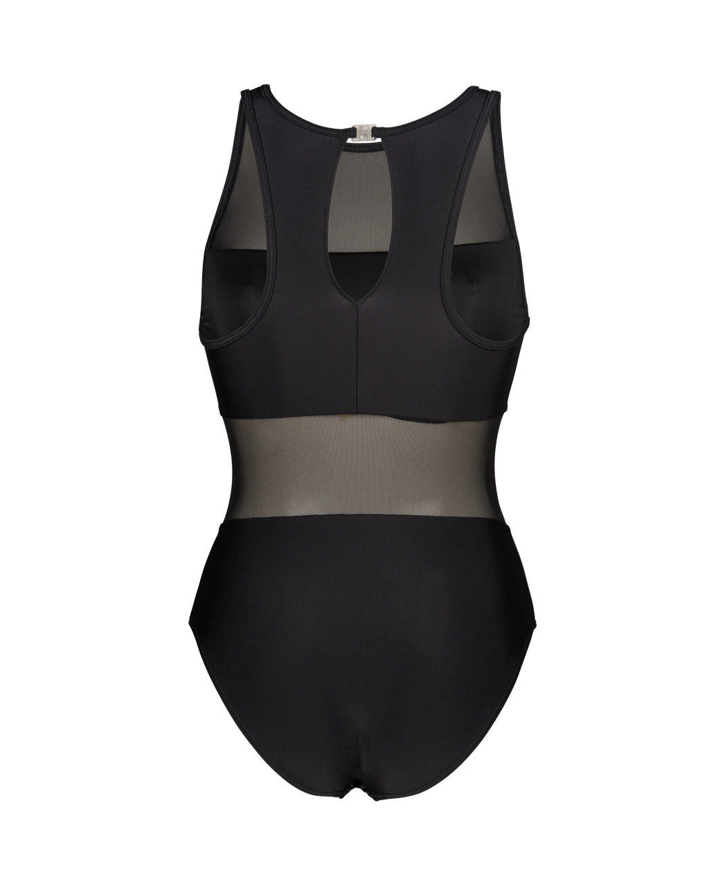 women's arena mesh panels swimsuit vent back