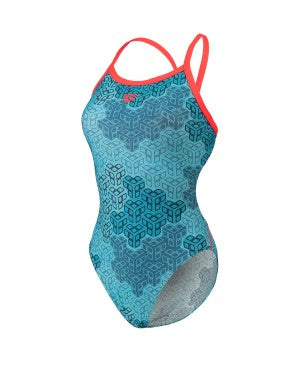 women's arena camo kikko swimsuit challenge back