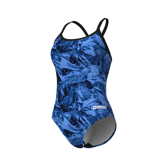 women's arena team crackle swimsuit lightdrop back