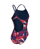 women's arena team crackle swimsuit lightdrop back