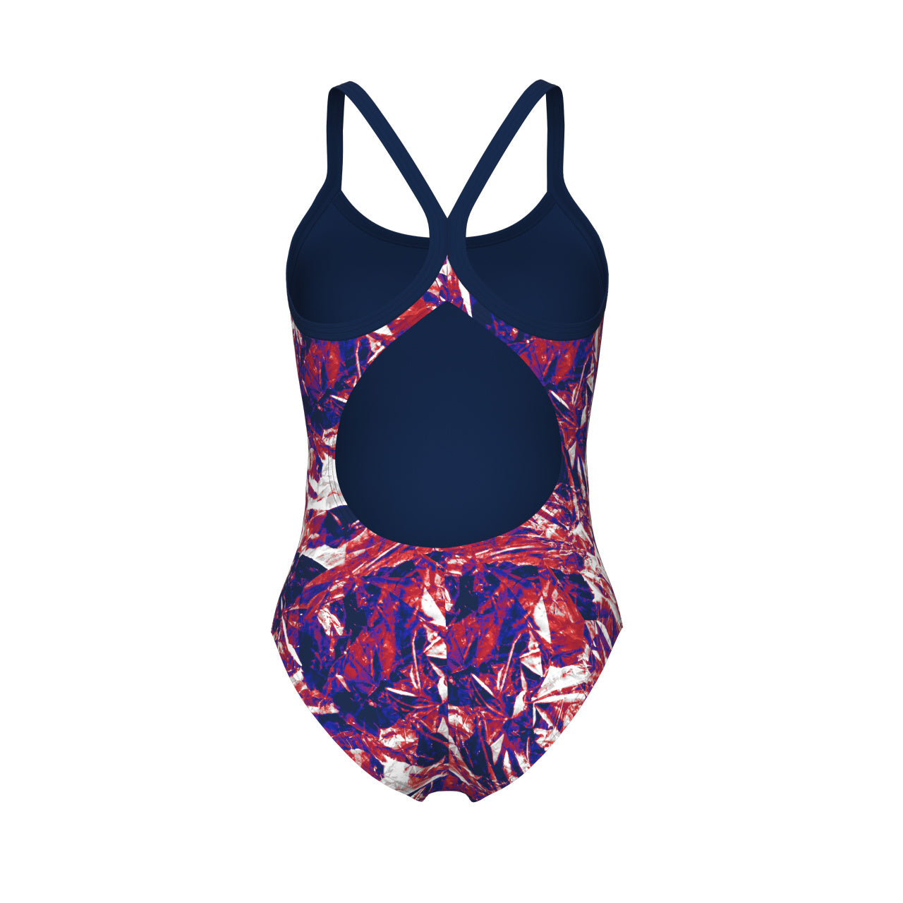 women's arena team crackle swimsuit lightdrop back