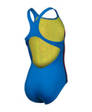 girl's arena palette swimsuit swim pro back