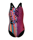 girl's arena palette swimsuit swim pro back