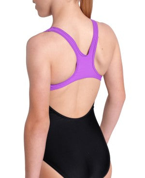 girl's arena dim light swimsuit swim pro back l