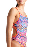 women's arena ondulation swimsuit lace back