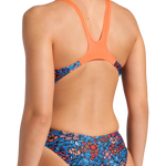 blue cosmo multi/bright coral