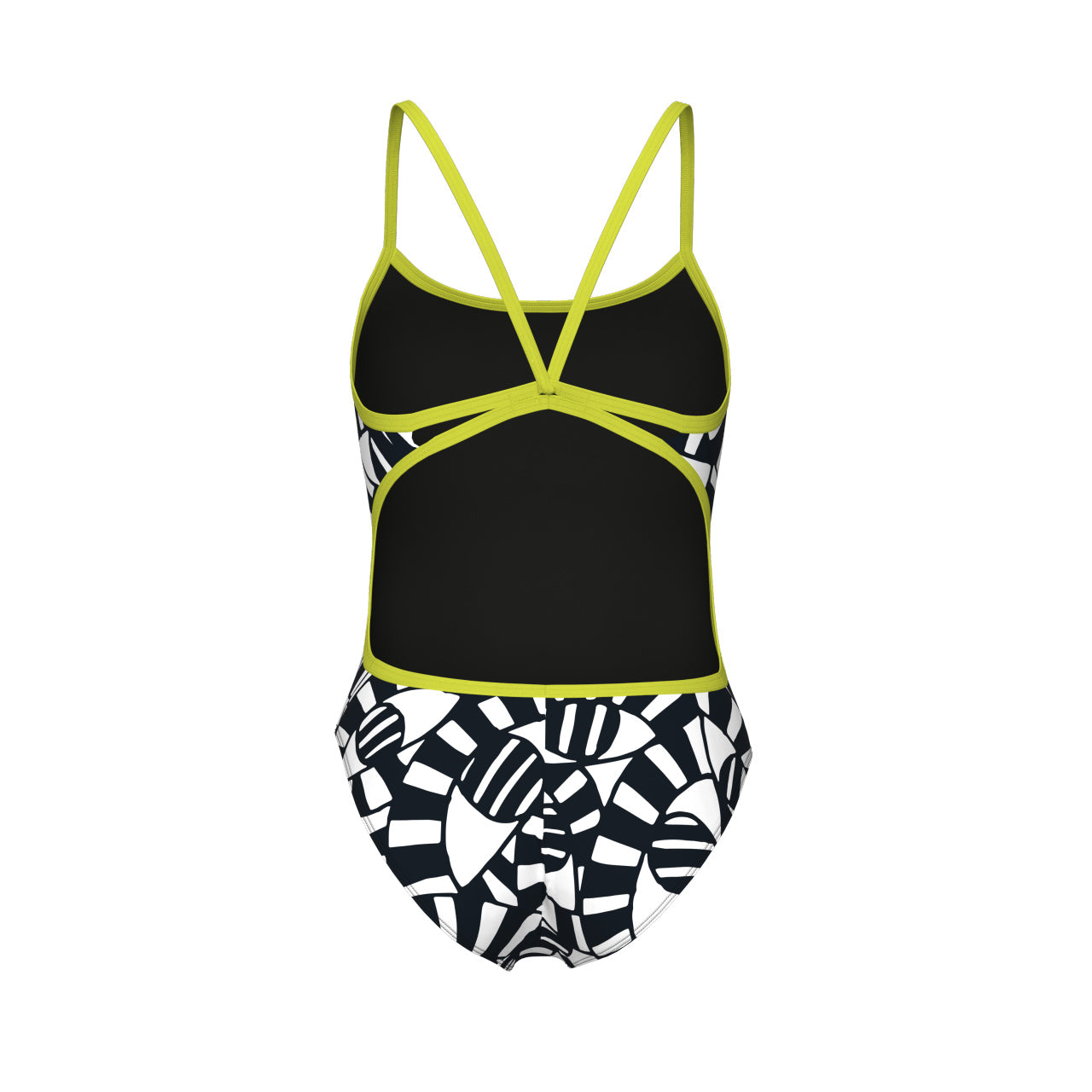 women's arena open your eyes swimsuit lace back