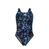 women's arena rockin swimsuit swim tech multi