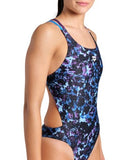 women's arena rockin swimsuit swim tech multi