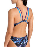 women's arena rockin swimsuit swim tech multi