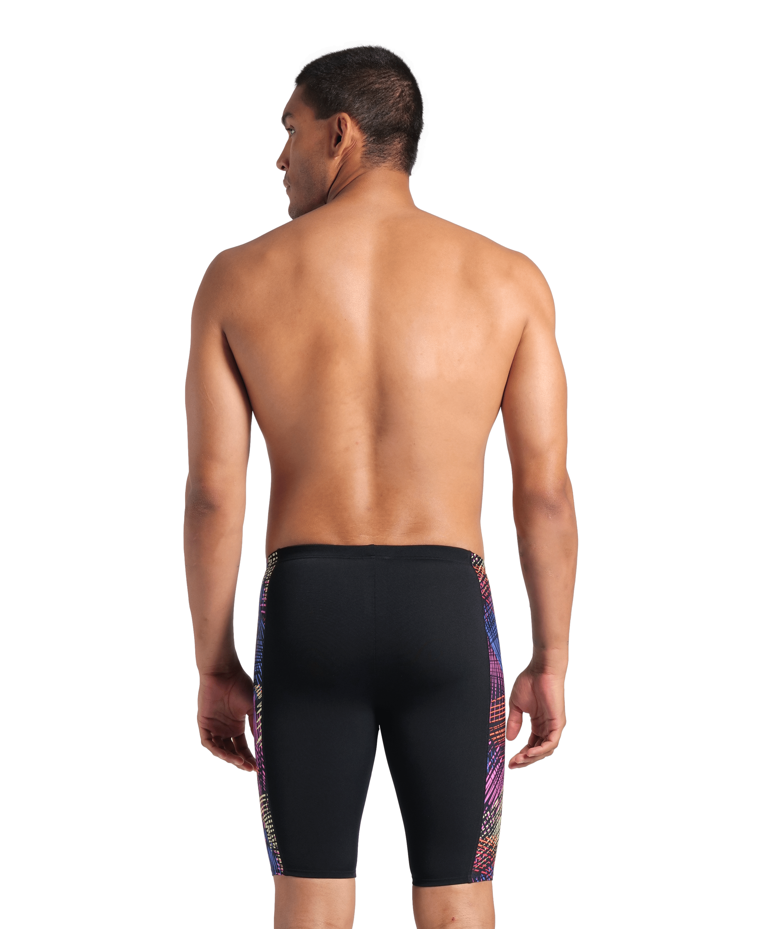 black/black multi