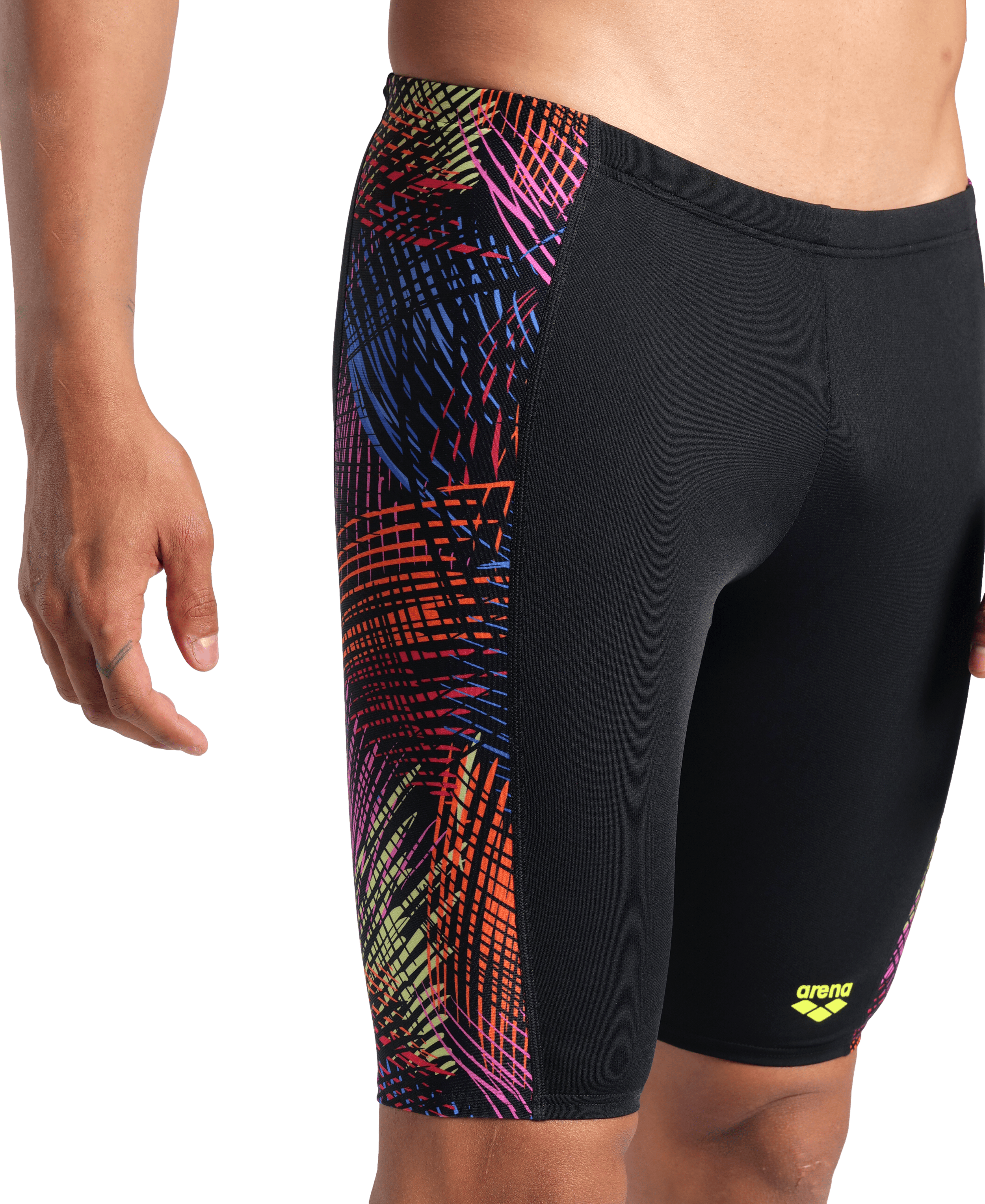 black/black multi