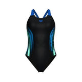 women's arena breath swimsuit v back lb