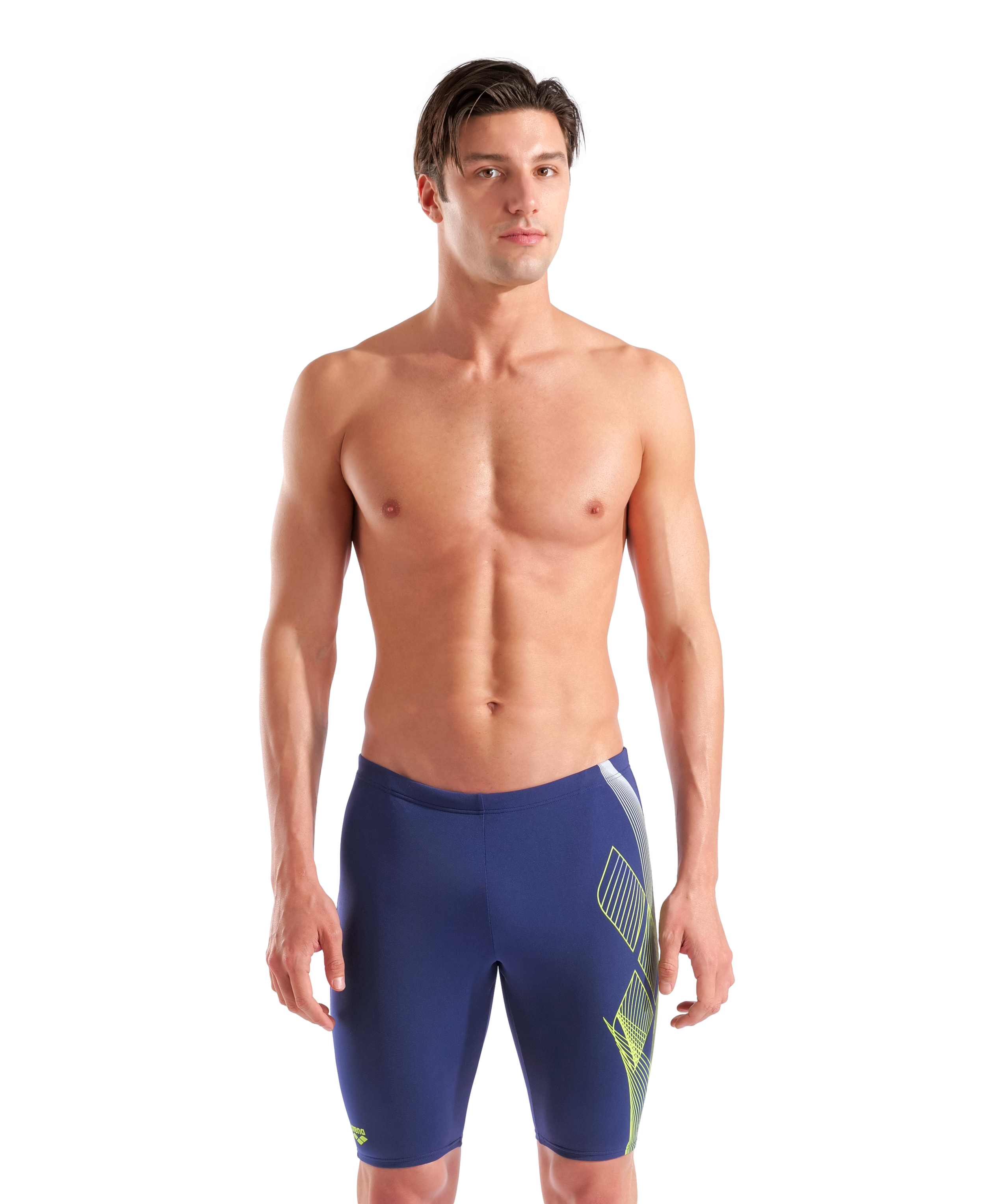 men's arena ribbed swim jammer