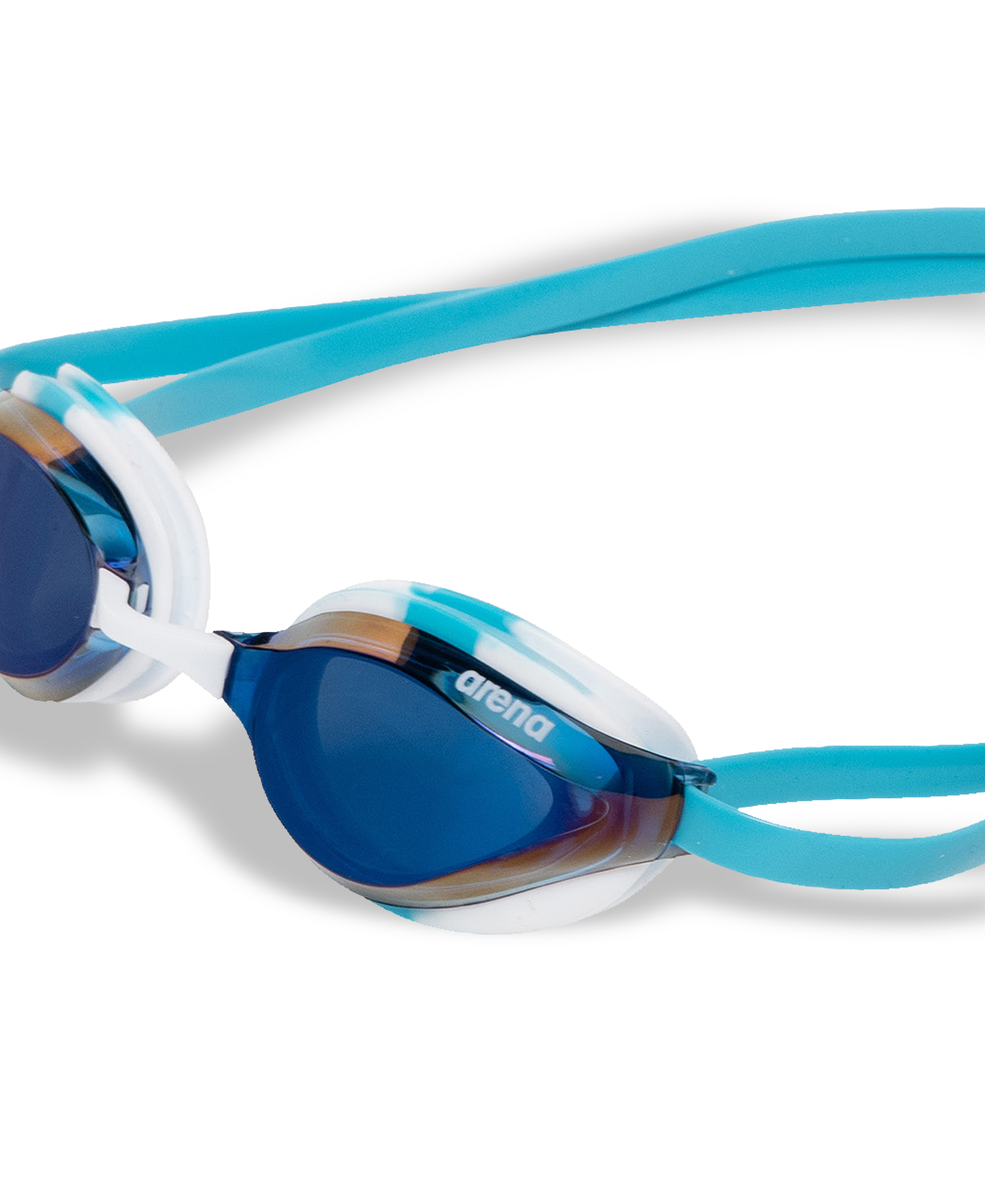 blue mirror/white/sky